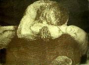 kathe kollwitz pieta oil